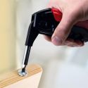 Tournevis multi-fonction 12 en 1 avec coffre de rangement pour embouts.