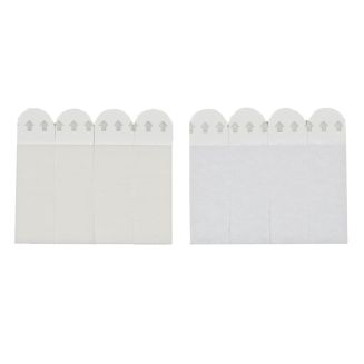 Pack de 8 languettes de fixation adhésive murale sans perçage jusqu'à 5kg