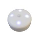 Lampe LED ronde détecteur de mouvements et de luminosité 50 Lumens