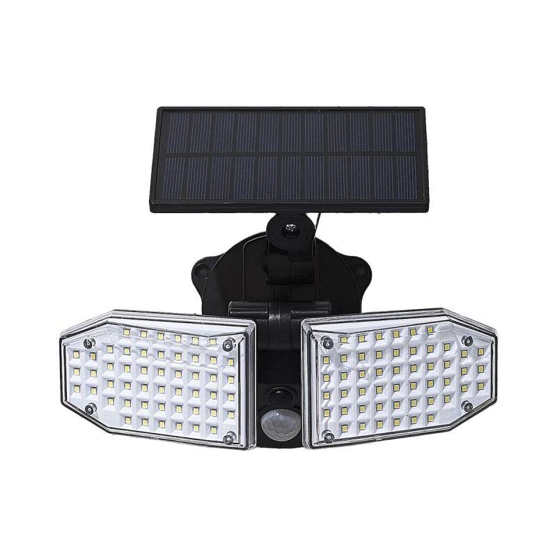 Lampe LED dernière génération solaire détecteur de mouvements et de luminosité 120 Lumens Lampe LED dernière génération solaire détecteur de mouvements et de luminosité 120 Lumens