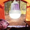 Lampe anti insectes à suspendre style ampoule