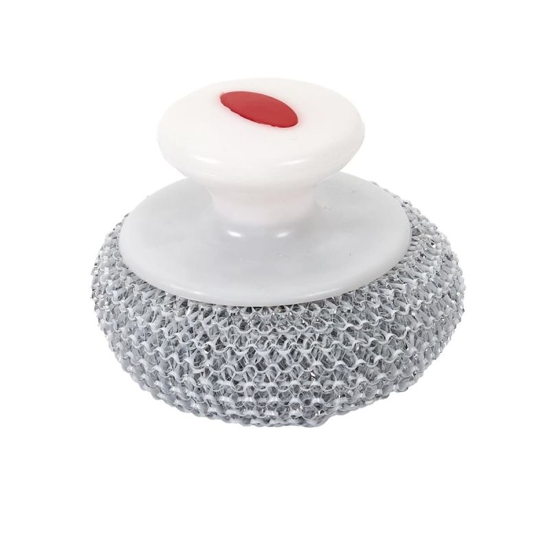 Eponge à récurer avec poignée ergonomique ronde Eponge à récurer avec poignée ergonomique ronde