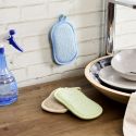 Lot de 3 éponges microfibre réutilisables et lavables