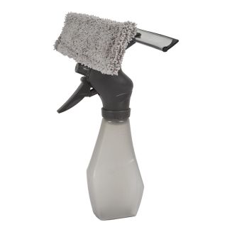 Raclette à vitre 3 en 1 avec microfibre avec spray 220 ml