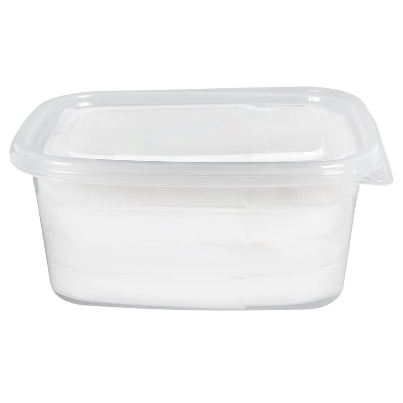 Pack de 12 éponges magiques conditionnées dans une boîte en plastique transparente Pack de 12 éponges magiques conditionnées dans une boîte en plastique transparente