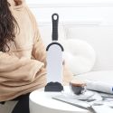 Brosse anti-peluches réutilisable avec étui auto-nettoyant et réservoir