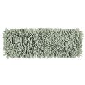 Balai avec microfibre chenille vert et manche en bambou