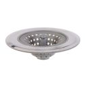 Filtre spécial évier ou lavabo en silicone et acier inoxydable diamètre 6 cm