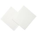 Lot de 2 lingettes réutilisable en microfibres toutes surfaces blanches