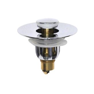Bouchon universel avec filtre pour lavabo en cuivre et acier inoxydable diamètre 6 cm