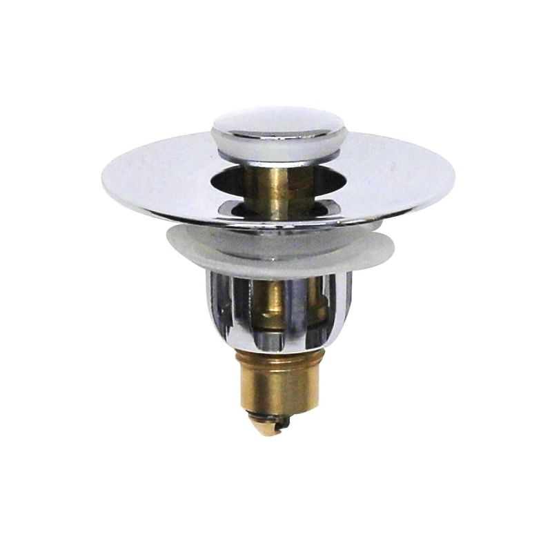 Bouchon universel avec filtre pour lavabo en cuivre et acier inoxydable diamètre 6 cm Bouchon universel avec filtre pour lavabo en cuivre et acier inoxydable diamètre 6 cm