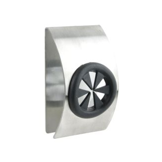 Accroche torchon adhésif en acier inoxydable
