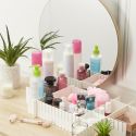 Set de 6 séparateurs de tiroir modulables blancs
