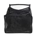 Rangement souple pour vêtements 32x25x17 cm 9 soufflets noir