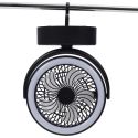 Ventilateur avec lampe LED orientable à suspendre ou à poser connexion USB