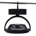 Ventilateur avec lampe LED orientable à suspendre ou à poser connexion USB