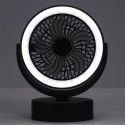 Ventilateur avec lampe LED orientable à suspendre ou à poser connexion USB