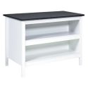 Blanc et anthracite