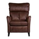 OVIEDO - Fauteuil Relax Manuel Coloris Chocolat