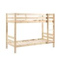 SLEEPY - Lit Superposé H160 en Pin Naturel 90x200cm