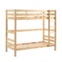 SLEEPY - Lit Superposé H180 en Pin Naturel 90x200cm
