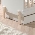 BODHI WHITE - Tiroir pour Lit Junior 70x140cm