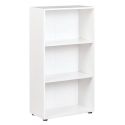 Etagère bibliothèque 3 niveaux coloris blanc - LEO