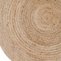 THANE - Tapis Rond Ø120cm en Fibre de Jute Naturel