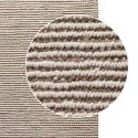 VATILI - Tapis 200x300cm Tissé Main Laine et Jute Beige
