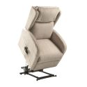SEVILLE - Fauteuil Relax Releveur Electrique Beige Clair avec Roulettes