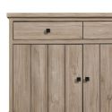 Buffet 4 portes et 4 tiroirs aspect bois finition Beach Oak - ROLYA