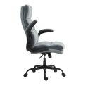 Fauteuil de bureau réglable et inclinable en tissu nylon gris - SUMMIT