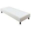 Sommier Tapissier Démontable 90x190cm bouclette crème - TAPIKIT