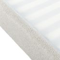 Sommier Tapissier Démontable 140x190cm bouclette crème - TAPIKIT