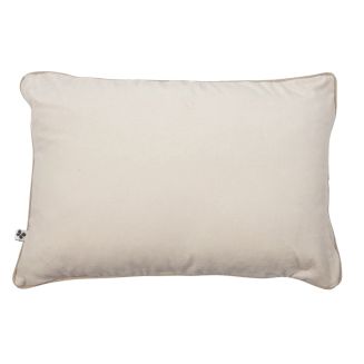 Coussin Déhoussable 40x60cm Velours de Coton Coloris Pampa - HARRIS
