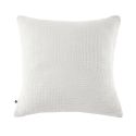 Taie d'oreiller 60x60cm gaze de coton coloris Chantilly - INALIA