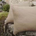 Taie d'oreiller 50x70cm gaze de coton coloris Ficelle - INALIA