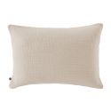 Taie d'oreiller 50x70cm gaze de coton coloris Pampa - INALIA