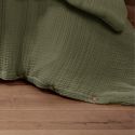 Housse de couette 240x220cm gaze de coton coloris Romarin - INALIA