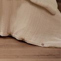 Housse de couette 260x240cm gaze de coton coloris Pampa - INALIA