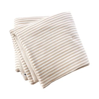 Chemin de lit 90x200cm gaze de coton imprimé Floral coloris terracotta - ROMELIA