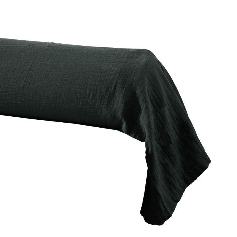 Taie de Traversin 43x185cm Gaze de Coton Sapin - OUREA