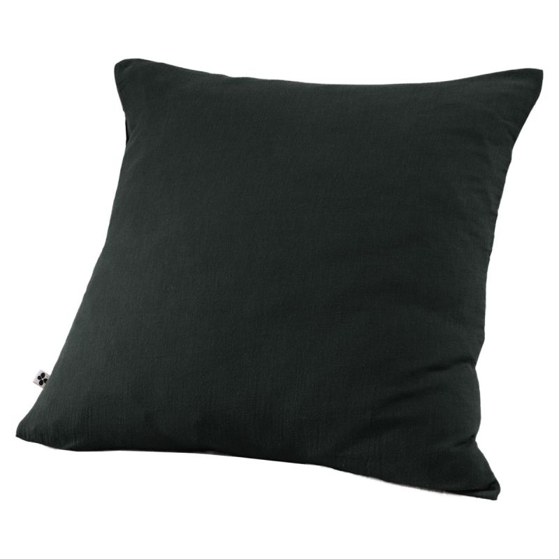 Taie d'Oreiller 60x60cm Gaze de Coton Sapin - OUREA