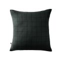 Taie d'Oreiller 60x60cm Gaze de Coton Sapin à Grands Carreaux - OUREA MOTIF