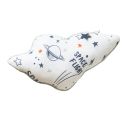 Coussin Déhoussable coton motif et forme Fusée - COMETE