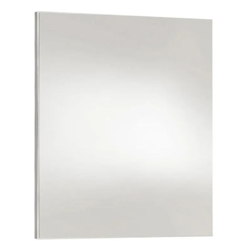 Miroir rectangulaire 100x70cm bords blanc laqué - NARCISSE