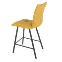 LAGOS - Lot de 2 Tabourets Jaunes Assise H65cm
