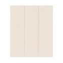 Meuble à chaussures 3 portes et 1 tiroir laqué beige poudré à poser au sol ou à suspendre - PAVEL