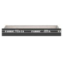 Lot de 2 tiroirs de lit aspect bois grisé façade anthracite sérigraphiée - ZIGGY