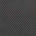 Pouf coffre carré pliable en tissu texturé maille 3D noir - ELECTRON
